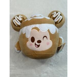 Disney Munchlings Mickey Mouse Cinnamon Roll Plush Toy 14.5 Inches